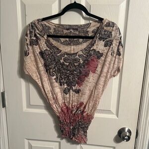 Elegant Floral Women's Top